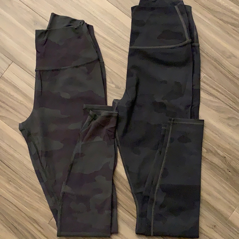 Alo camouflage leggings
